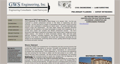 Desktop Screenshot of gwsengineering.com